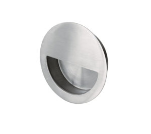 Satin (Matt) Stainless Steel - 90mm Diameter