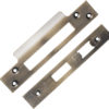 Eurospec Forend & Strike Pack For BAS/ESS/LSS/OSS 3 Lever Architectural Sash Locks, Antique Brass