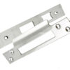 Eurospec Forend & Strike Pack For BAS/ESS/LSS/OSS 3 Lever Architectural Sash Locks, Polished Stainless Steel