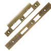 Eurospec Forend & Strike Pack For DLS DIN Euro Sash/Bathroom Lock, Antique Brass