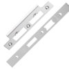 Eurospec Forend & Strike Pack For DLS DIN Euro Sash/Bathroom Lock, Polished Stainless Steel