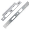 Eurospec Forend & Strike Pack For DLS DIN Euro Sash/Bathroom Lock, Satin Stainless Steel