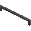 Fingertip Block Cabinet Pull Handles (160mm OR 320mm C/C), Matt Black