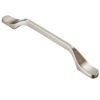 Fingertip Leuci Cabinet Pull Handle (160mm Or 320mm C/C), Satin Nickel