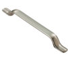 Fingertip Treveri Cabinet Pull Handle (160mm C/C), Satin Nickel
