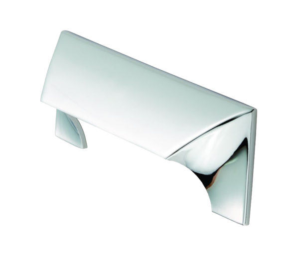 Fingertip Capori Cabinet Pull Handle (96mm, 192mm Or 320mm C/C), Polished Chrome