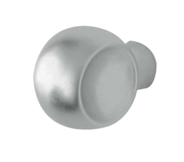 Frelan Hardware Dado Cabinet Knob (15mm Diameter), Satin Chrome