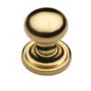 Heritage Brass Hampstead Mortice Door Knobs, Polished Brass (sold in pairs)