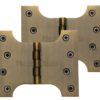 Heritage Brass 5 Inch Parliament Hinges, Antique Brass (sold in pairs)
