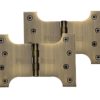 Heritage Brass 6 Inch Parliament Hinges, Antique Brass (sold in pairs)