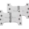 Heritage Brass 6 Inch Parliament Hinges, Satin Chrome (sold in pairs)