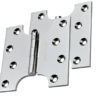 Eurospec 4 Inch Parliament Hinges, Polished Chrome Or Satin Chrome (sold in pairs)