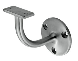 Eurospec DDA Compliant Handrail Brackets - Polished Or Satin Stainless Steel
