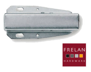 Frelan Hardware Magnetic Touch Latch (75mm), Zinc Plated