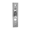 Frelan Hardware Sash Window Axle Pulley, Polished Chrome With Brass Roller