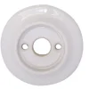 Replacement Roses for Porcelain Door Knobs White