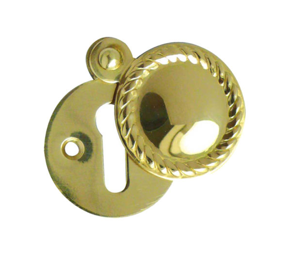 Frelan HardwareStandard Profile Escutcheon, Polished Brass