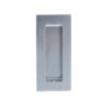 Frelan Hardware Rectangular Flush Pull (100mm x 50mm), Satin Stainless Steel