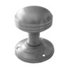 Frelan Hardware Ringed Mortice Door Knob, Satin Chrome (sold in pairs)