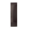 Frelan Hardware Raised Plain Fingerplate (305mm x 75mm), Dark Bronze