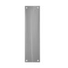 Frelan Hardware Raised Plain Fingerplate (305mm x 75mm), Satin Chrome