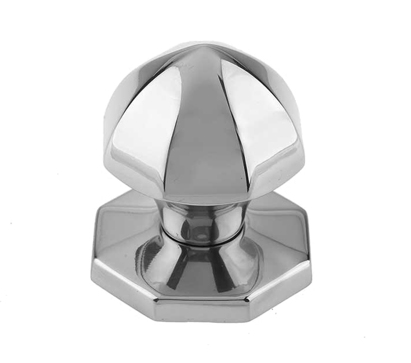 thumbnail image 2 of EHardware JV49 Centre Door Knob - 60mm Diameter, Choice Of Polished Chrome, Satin Chrome, Or Polished Brass 2 of 6