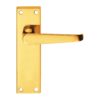 Lever on Back Plate Jovian - Lever Latch - 150mm -150x40mm