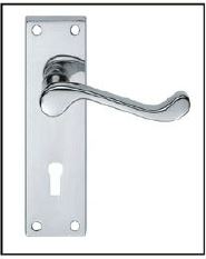 Lever on Back Plate Valens (Heavy) - Lever Latch - 150mm -150x4Omm
