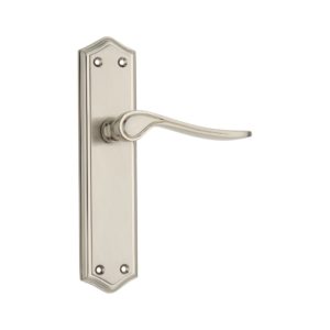 Lever on Backplate Shape - Lever Latch