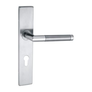 SS Handle On Backplate -245 x 45 x - 10mm Thickness - 135mm Handle
