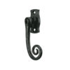 Ludlow Foundries Curly Tail Locking Espagnolette Window Fastener (Left OR Right Hand), Black Antique