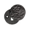 Ludlow Foundries Standard Profile Oval Shape Escutcheon, Black Antique