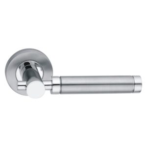 Investment Cast Solid Stainless Steel Lever -134 x 64 - Rose 52 x 8 mm