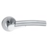 Investment Cast Solid Stainless Steel Lever -133 x 54 - Rose 52 x 8 mm