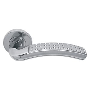 Investment Cast Solid Stainless Steel Lever -130 x 65 - Rose 52 x 8 mm