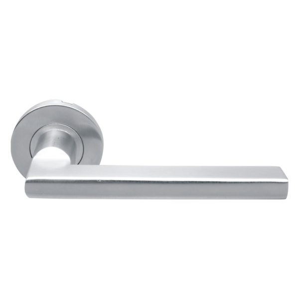 Stainless Steel Lever -134 x 67 - Rose 52mm