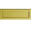 Plain Letter Plate (282mm x 80mm OR 257mm x 81mm), PVD Stainless Brass