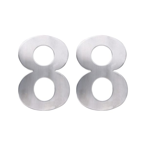 Numerals 0-9 (Concealed) - Size 210mm