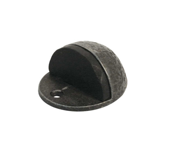 Frelan Hardware Floor Mounted Door Stop, Pewter Finish