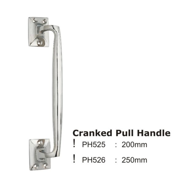 Cranked Pull Handle -300mm