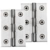 Heritage Brass 3 Inch Double Phosphor Washered Butt Hinges, Satin Chrome (sold in pairs)