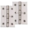 Heritage Brass 3 Inch Double Phosphor Washered Butt Hinges, Satin Nickel (sold in pairs)