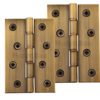 Heritage Brass 4" x 2 5/8" Double Phosphor Washered Butt Hinges, Antique Brass (sold in pairs)