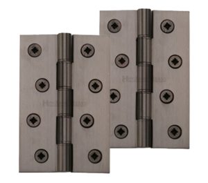 Heritage Brass 4" x 2 5/8" Double Phosphor Washered Butt Hinges, Matt Bronze - (sold in pairs)