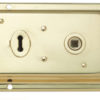 Eurospec Rim Lock, Polished Brass