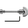 Spare Thumbturn And Release Spindle (96.5mm Or 109.5mm), Polished Chrome