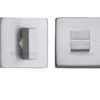 Heritage Brass Square 54mm x 54mm Turn & Release, Satin Chrome