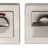 Eurospec Indicator Square Turn & Release, Satin Stainless Steel