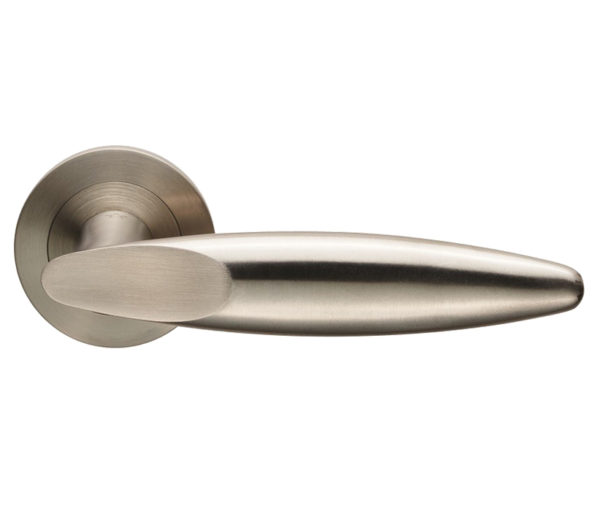 Eurospec Arei Satin Stainless Steel Door Handles (sold in pairs)