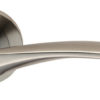 Eurospec Tirolo Satin Stainless Steel Solid Door Handles (sold in pairs)